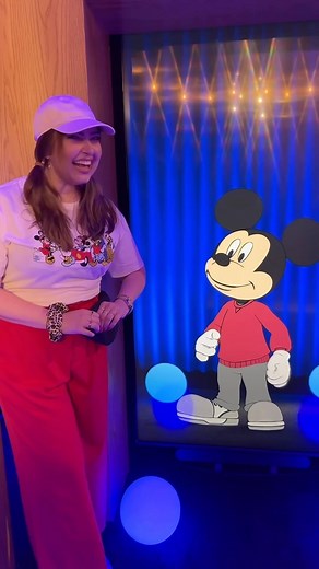 94K views · 42K reactions | doing impressions at @disneyd23 with THE mickey mouse?!?! this was a core memory for my inner child! thank you @disney & @mickeymouse 凉 #disney #d23creators #voiceover #impressions #d23expo | Shelby Young | Facebook