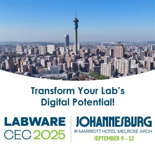#cec25za #labwarecec #lims #eln #labinformatics #africalabs #resultscount #labwareisthere | LabWare