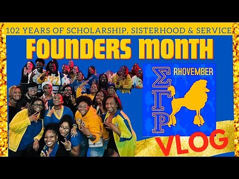 A Few Days in my Sorority Life: Sigma Gamma Rho VLOG