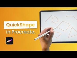 How to use Quick Shape in Procreate.