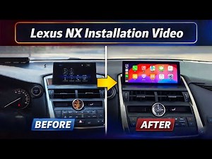 Lexus NX CarPlay Installation Guide | Lexion Monitor LX10S