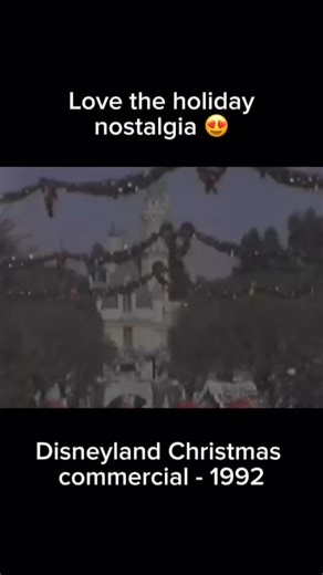 Disneyland Christmas commercial from 1992! I love the holiday nostalgia 😍 #disney #instadisney #disneyreels #disneyinsta #disneygram #disneyig #disneyparks #disneyland #disneylandresort #christmas #holiday #waltdisney #nostalgia #retro #oldschool #throwback | Disney Mouse House