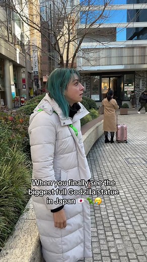 Why’s he so small tho? 🤣 #godzilla