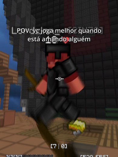 até a os clicks ficam melhores #minecraft #minecraftbedwars #kaizenmc #bedwars