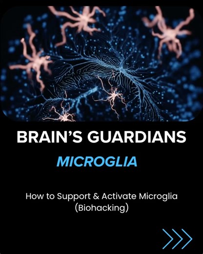 Metamorphosis | Your brain’s immune cells respond to how you live. Microglia are not passive cleaners — they’re active participants in your mood, memory,... | Instagram