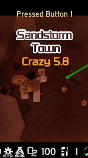FE2 COMMUNITY MAPS - Sandstorm Town Crazy 5.8 #roblox #fyp #shorts