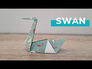 Origami swan tutorial | Easy paper swan tutorial for beginners