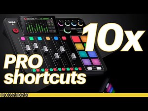 10 advanced shortcuts on the RØDECaster PRO II