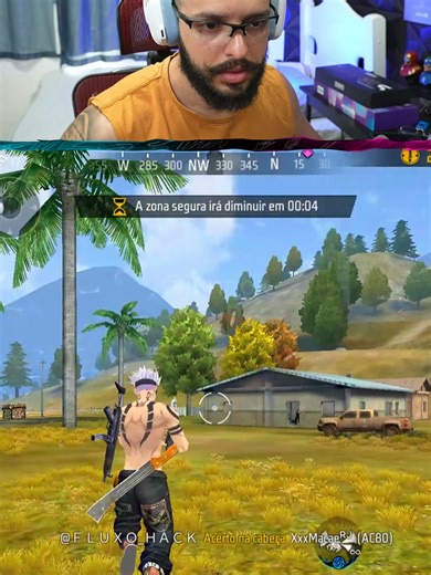 4v4 CONTRA HACK 💀#freefire