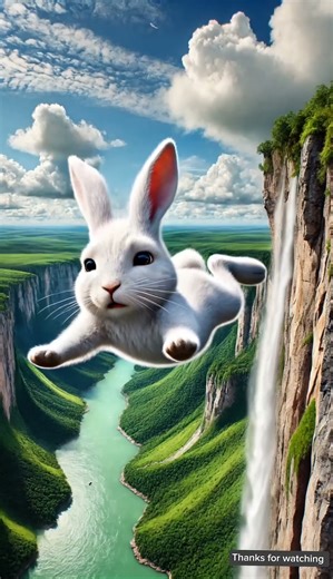 A rabbit is cry | True story. #ai #rabbit #monkey #animation