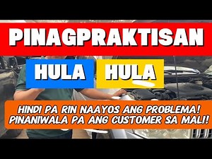 NABUTAS ANG BULSA SA MALING PAGDIAGNOSE NG MEKANIKO SA PROBINSYA! KAHIT DI GINAGAMIT MASISIRA PA RIN