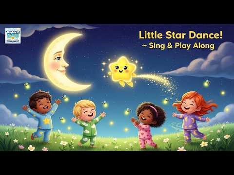 Little Star Dance#KidsSongs #NurseryRhyme #BedtimeRhyme #LittleStarDance #KidsAnimation #SingAlong