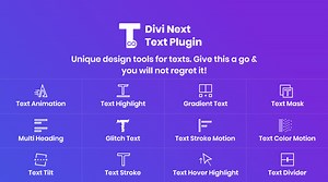 Divi Next Text: 12  Powerful Divi Text Modules