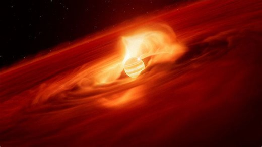 Astronomers spot rogue planet devouring six billion tonnes of gas and dust every second