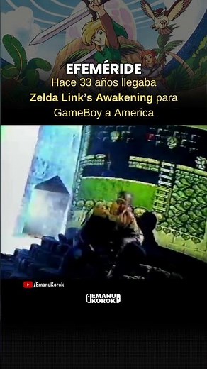 Hace 33 años Zelda Link's Awakening llegaba a América