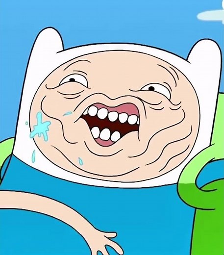 Adventure Time Wobbly wiggly Edit with song Shyne by Travis Scott #cartoon #funny #memes #rap #song