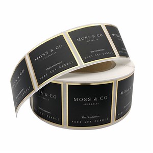 [Hot Item] Matt Customized Label Logo Sticker for Packaging