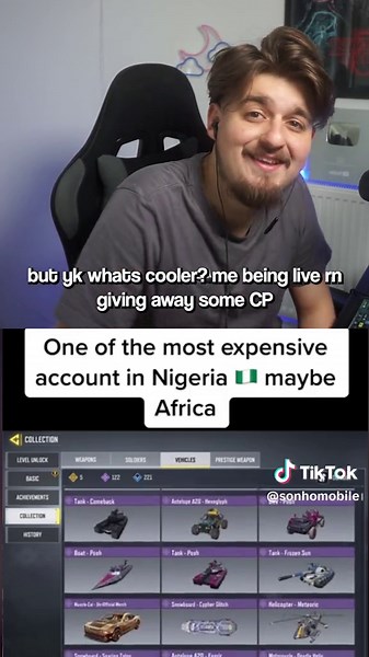 Most Expensive Account in Nigeria 5000 CP Giveaway in COD Mobile