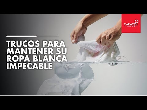 Trucos para mantener su ropa blanca impecable