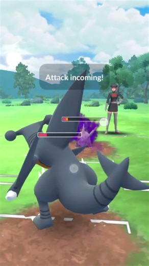 Shiny Garchomp Battle ~ Pokemon Go #pokemongo #pokemon #pogo