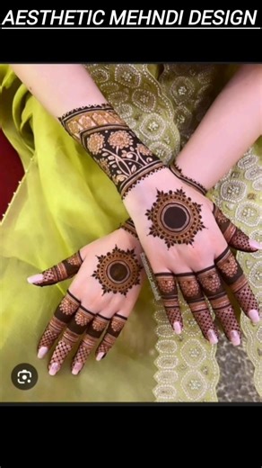 aesthetic henna mehndi design ❣️💯