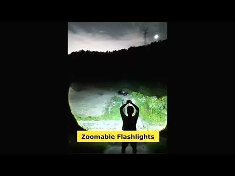 Xiaomi High Power LED Flashlight Rechargeable Flashlight With Side Light Super Bright - Order today