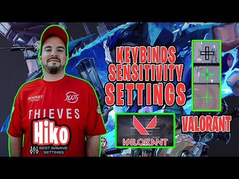 100T Hiko Valorant Settings Sensitivity Keybinds Crosshair and Setup 2021