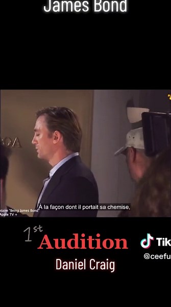 The Audition Journey of Daniel Craig as James Bond