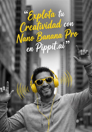 GRATIS Nano Banana Pro 🍌 en Pippit.ai ✨ Crea imágenes impactantes, domina el arte del prompt y llevar tus ideas al siguiente nivel 🚀 🔥 Tengo un 50% de DESCUENTO exclusivo 7 días de prueba gratuita para nuevos usuarios. 📩 Escríbeme por DM o deja un comentario con la palabra “Pippit” y te paso mi código de descuento. La creatividad no se detiene… se entrena, se mejora y se potencia con Pippit.ai @pippit official #pippit #nanobananapro #pippitpartner #ia #prompt
