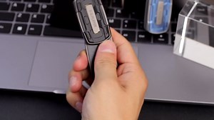 Fidget Toys Adults - Sound & Silent Handheld Cool Fidget Slider - Metal Sensory Toys for Adults Stress Relief, Focused, Anxiety, Time Passing - Travel, Classroom, Office, Car, Home (Red)