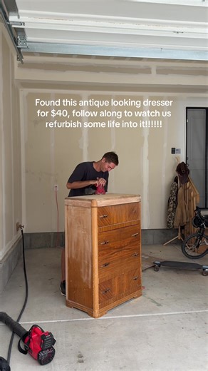 Antique Dresser Refurbishment: Transforming Thrift Finds