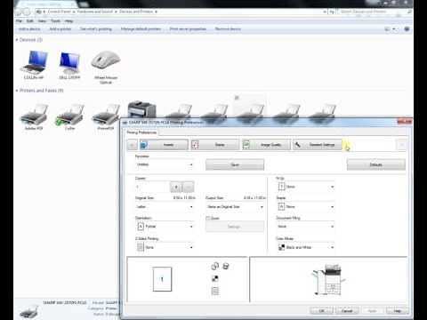 How To Insert Separator Page, Cover, Last Page on Sharp Copier