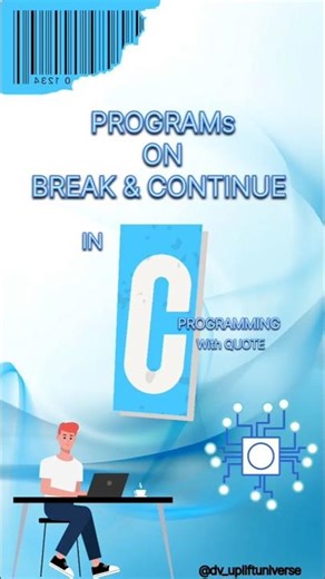 programs(break & continue)|cnotes|clanguagenotes|#programmingshorts #trendingshorts #viral