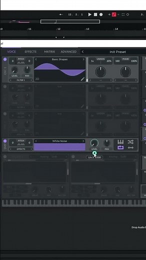 Sound Design Punchy Snare Drums (using Vital) #shorts