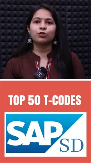 ✅Top 50 tcodes of SAP SD #sapsd #sapsdconsultant #sapsdcontent #sapsdsyllabus #sapsd #sap
