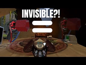 How to turn items INVISIBLE in animal company!