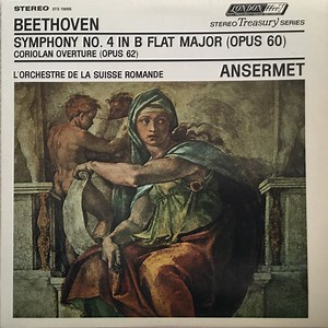 Beethoven, Ansermet ∙ L'Orchestre De La Suisse Romande - Symphony No. 4 / Coriolan Overture