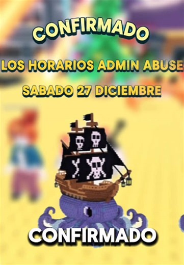 a qué hora es el admin abuse HOY sabado 27 #stealabrainot #adminabuse #nuevoevento #RobloxEvents #horarios