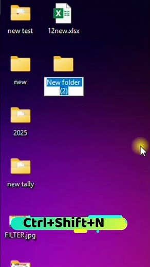 🔥😎How to Create Folder | Create Folder New Trick #computer #folder