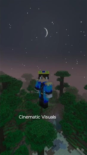 Cinematic Visuals #minecraft #top3 #topaddons1 #minecraftshaders