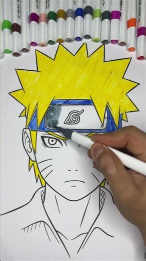 Naruto Coloring Pages 🎨 Fun Anime Coloring for Kids & Relaxing Drawing