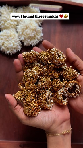 53K views · 726 reactions | ₹499 Free Shipping!  Product code : nagas jumka  Comment for link   www.shrishtijewels.in | Shrishti Jewels | Gold Necklace | Traditional Jewellery | Jewellery Reel | Bridal Jewellery | Ethnic Jewellery | Bridal Collections | Ethnic Collections | | Shrishti jewels | Facebook