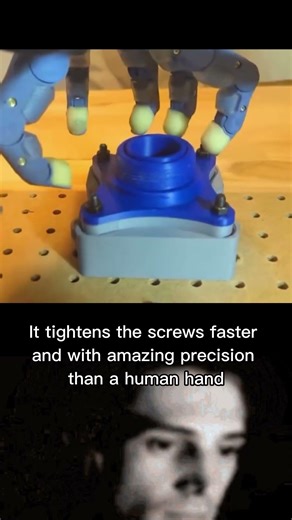 Robot hand with insane precision and speed #shorts #ytshorts #robot #tech