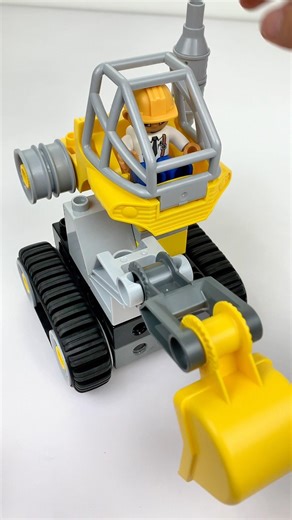 How To Build A Lego Duplo Excavator