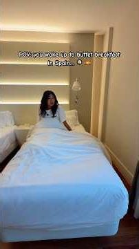 POV: you wake up to buffet breakfast in Spain… 🍳🇪🇸