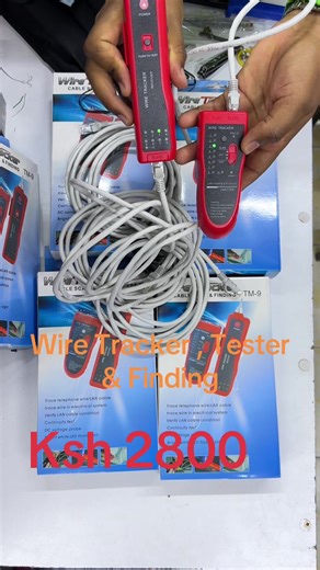 Wire Tracker , Tester & Finding#cabletester #wiretracker #network #cable #rj45 #rj11 #cat6cable #networkengineer #cctvinstallation #goviral #affordable #quality #kevicitech
