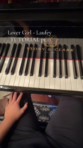 Lover Girl Piano Tutorial Part 1