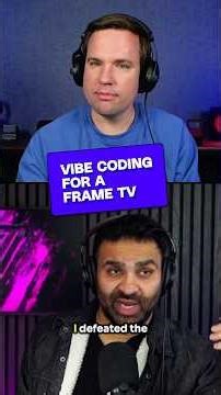 Vibe coding for a Frame TV #Vergecast