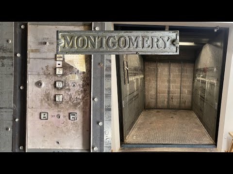 EPIC Montgomery Traction Freight Elevator @ Foss Building - Golden, CO.