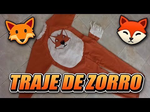 Como Hacer Un Disfraz De Zorro 🦊🧡